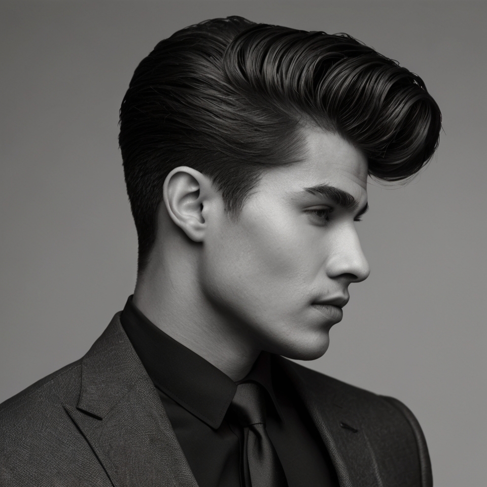 Modern Pompadour: A Bold Statement