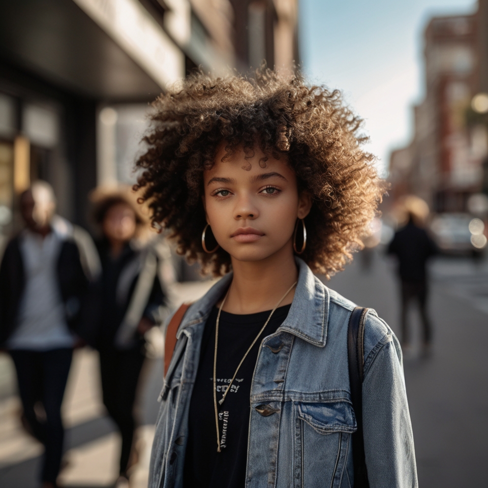 Wash-and-Go Defined Curls