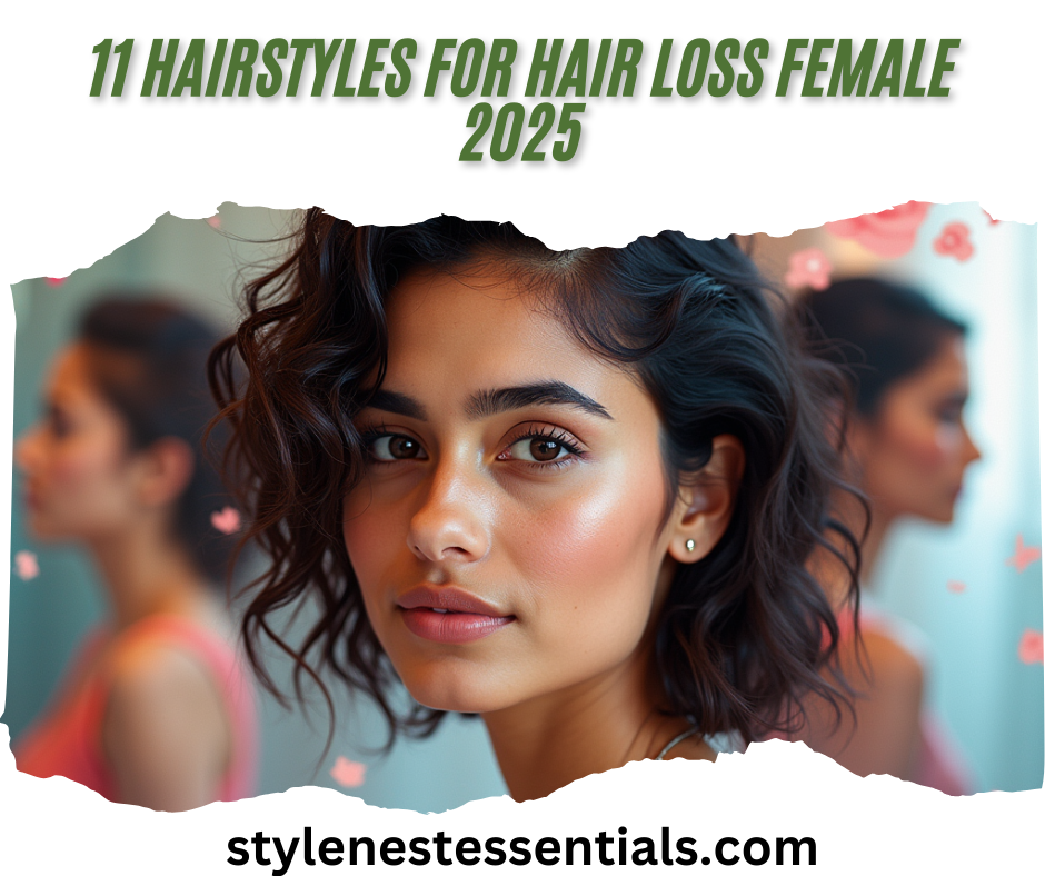 11 Hairstyles for Hair Loss Female 2025