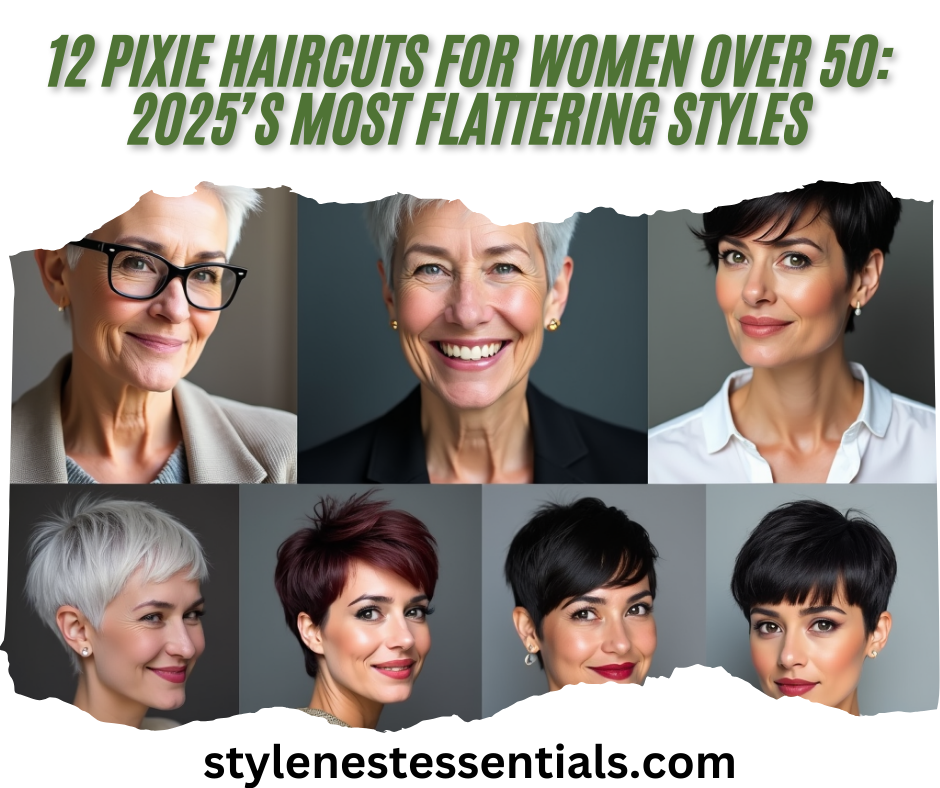 12 Pixie Haircuts for Women Over 50: 2025’s Most Flattering Styles