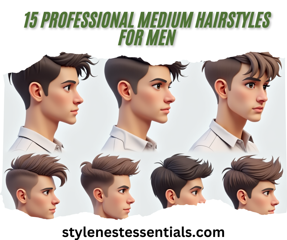 15 Professional Medium Hairstyles for Men