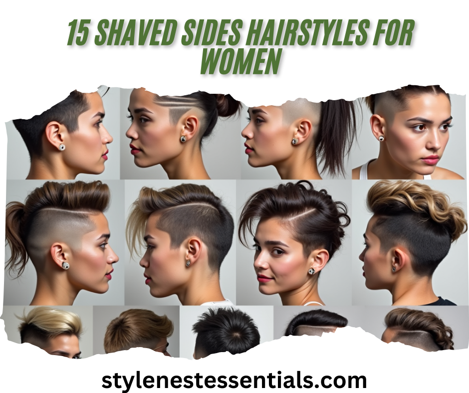 15 Shaved Sides Hairstyles for Women