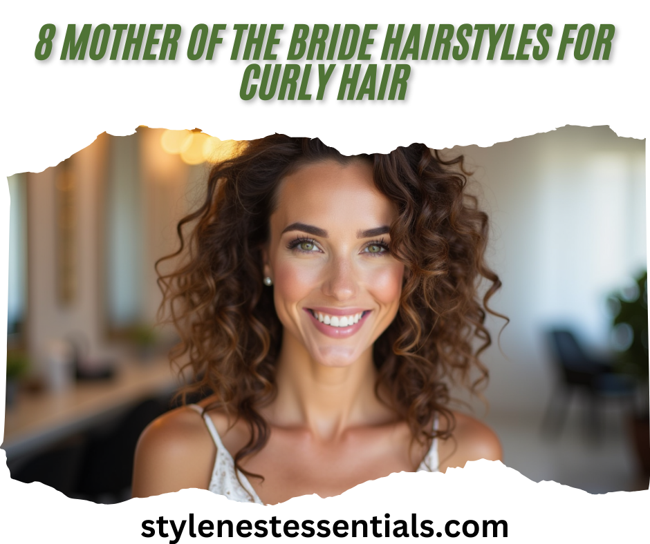 8 Mother of the Bride Hairstyles for Curly Hair