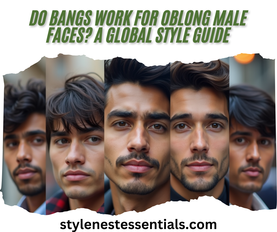 Do Bangs Work for Oblong Male Faces? A Global Style Guide